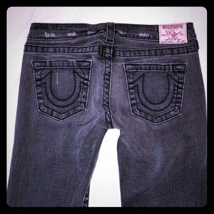 NWOT TRUE RELIGION Sz 29 grey jeans